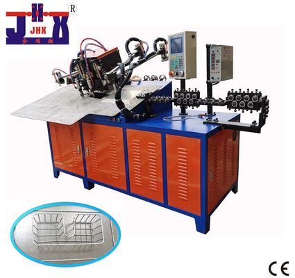 เครื่องดัดลวดอัตโนมัติ 60HZ เครื่องซีเอ็นซี CE สำหรับชั้นวางตะขอ