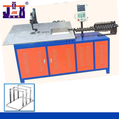 เครื่องดัดลวด 2D เหล็กแบน 8 มม. CNC 60HZ ระบบควบคุมการลดดาวเคราะห์