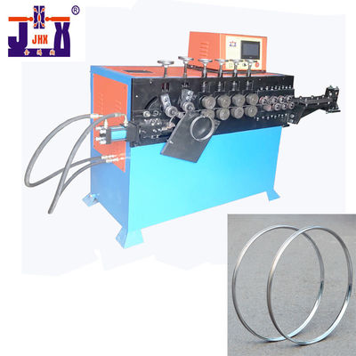 เครื่องทำแหวนเหล็ก 380V 50HZ Servo เครื่องกลึงอัตโนมัติ