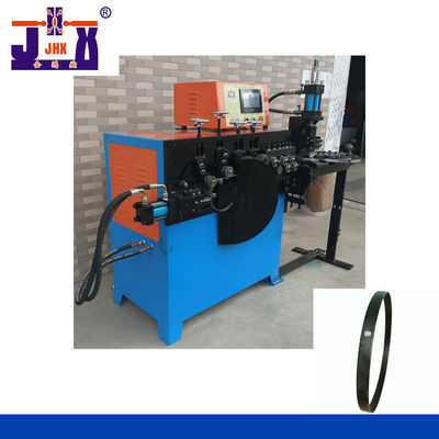 เครื่องทำแหวนเหล็กแบนอัตโนมัติ Servo Motor เครื่องเจาะอัตโนมัติ