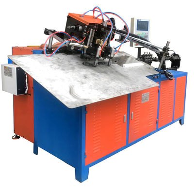 เครื่องดัดลวดอัตโนมัติ 80 ม./นาที เครื่องเชื่อมก้นลวด CNC 8 มม. สำหรับลวดเหล็ก