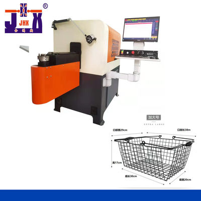 หัวเครื่องดัดลวด PLC 3D หมุนสำหรับอุปกรณ์ฮาร์ดแวร์ครัวรายวัน