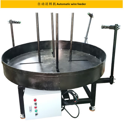 เครื่องดัดลวด CNC 4 แกน Automatic 380V Automatic Wire Feeder Wire Loading Rack