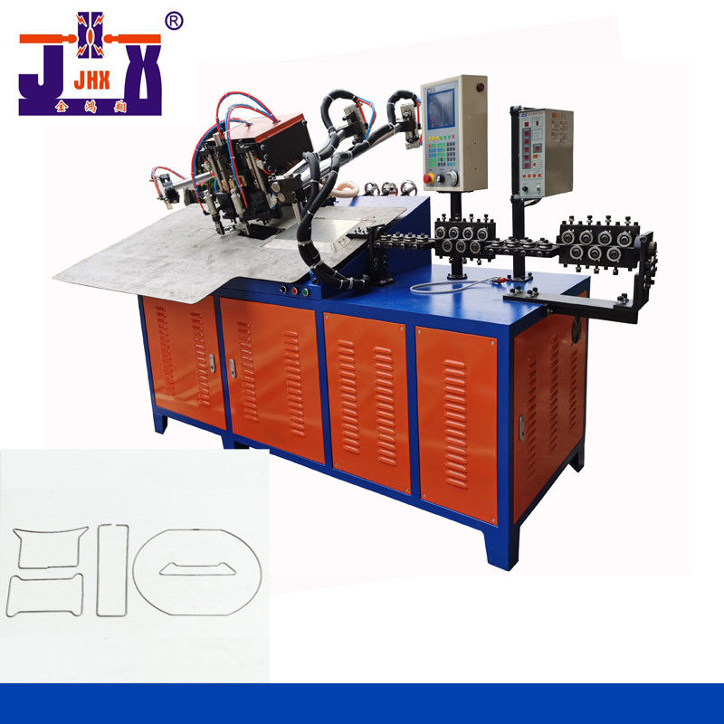 การขึ้นรูปเครื่องเชื่อมก้นลวดเครื่องทำน้ำเย็น CNC Spring Forming Machine All In One