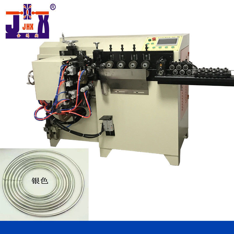 เครื่องขึ้นรูปลวด 50HZ 380V 2.2KW เครื่องทำวงกลมสำหรับรัดกระเป๋า