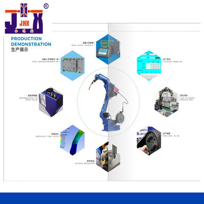 หุ่นยนต์เชื่อมแขนกล Water Cooling Robot แขนกล 380V